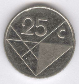 Aruba 25 Cents de 2002