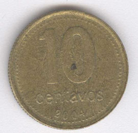 Argentina 10 Centavos de 2004
