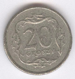 Polonia 20 Groszy de 1992