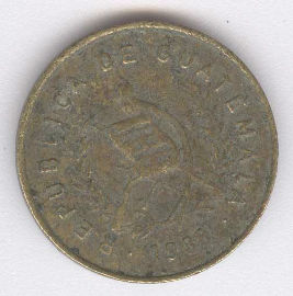 Guatemala 1 Centavo de 1990