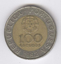 Portugal 100 Escudos de 1992