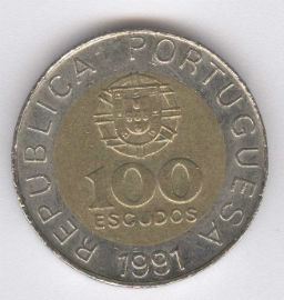 Portugal 100 Escudos de 1991