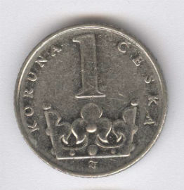 República Checa 1 Koruna de 1996