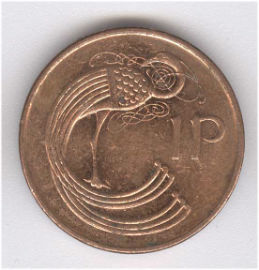Irlanda 1 Penny de 2000