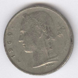 Bélgica 1 Franc de 1969 (Belgie)
