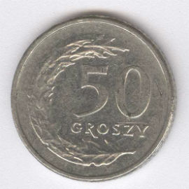Polonia 50 Groszy de 1992