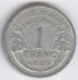 Francia 1 Franc de 1957