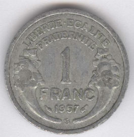 Francia 1 Franc de 1957