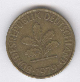 Alemania 10 Pfennig de 1979 (D)