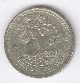 Guatemala 5 Centavos de 2000