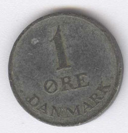 Dinamarca 1 Ore de 1956