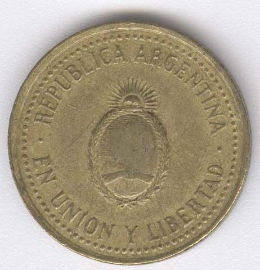 Argentina 10 Centavos de 1992
