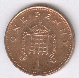 Inglaterra 1 Penny de 2002