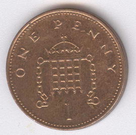 Inglaterra 1 Penny de 2000