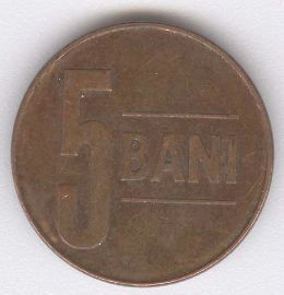 Rumania 5 Bani de 2005