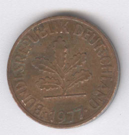 Alemania 2 Pfennig de 1977