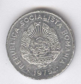 Rumania 15 Bani de 1975