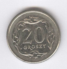 Polonia 20 Groszy de 1997