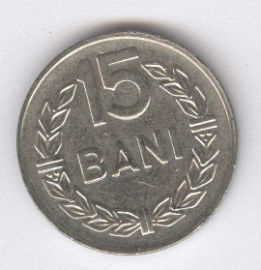 Rumania 15 Bani de 1966