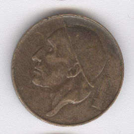 Bélgica 50 Centimes de 1953