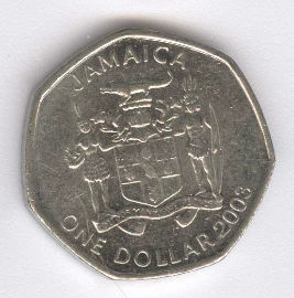 Jamaica 1 Dollar de 2003