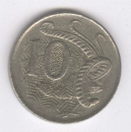 Australia 10 Cents de 1977