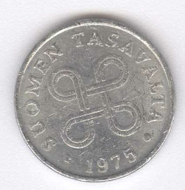 Finlandia 1 Penni de 1975