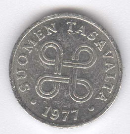 Finlandia 1 Penni de 1977
