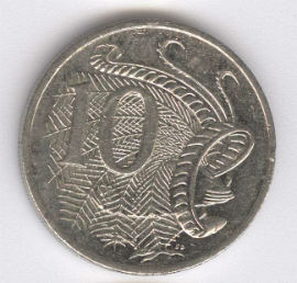 Australia 10 Cents de 2003