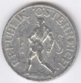 Austria 1 Shilling de 1947