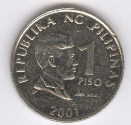 Filipinas 1 Piso de 2001