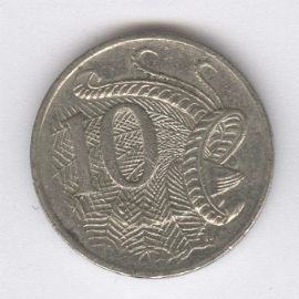 Australia 10 Cents de 2001