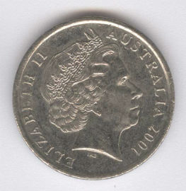 Australia 10 Cents de 2001