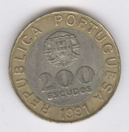 Portugal 200 Escudos de 1991