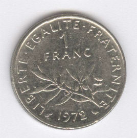 Francia 1 Franc de 1972