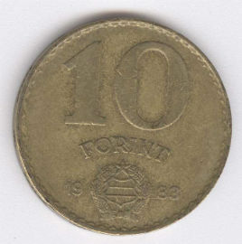 Hungría 10 Forint de 1983