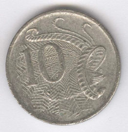 Australia 10 Cents de 1990