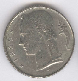 Bélgica 5 Francs de 1969 (Belgique)