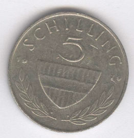 Austria 5 Shilling de 1979