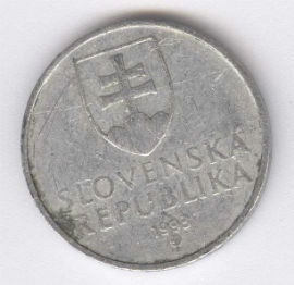 Eslovaquia 50 Haleru de 1993