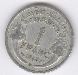 Francia 1 Franc de 1948 (B)