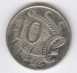 Australia 10 Cents de 2008