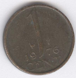 Holanda 1 Cent de 1976