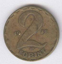 Hungría 2 Forint de 1972