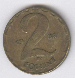 Hungría 2 Forint de 1983