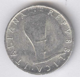 Italia 5 Lire de 1969