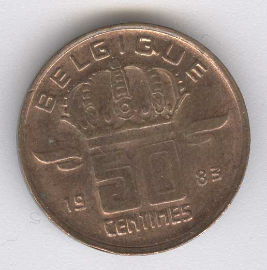 Bélgica 50 Centimes de 1983 (Belgique)