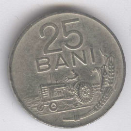 Rumania 25 Bani de 1960