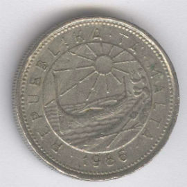 Malta 10 Cents de 1986