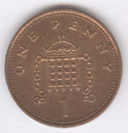 Inglaterra 1 Penny de 1993
